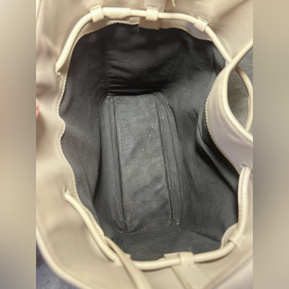 3.1 Phillip Lim Large Soleil Drawstring Cow Leather Bucket Bag - Picture 7 of 14